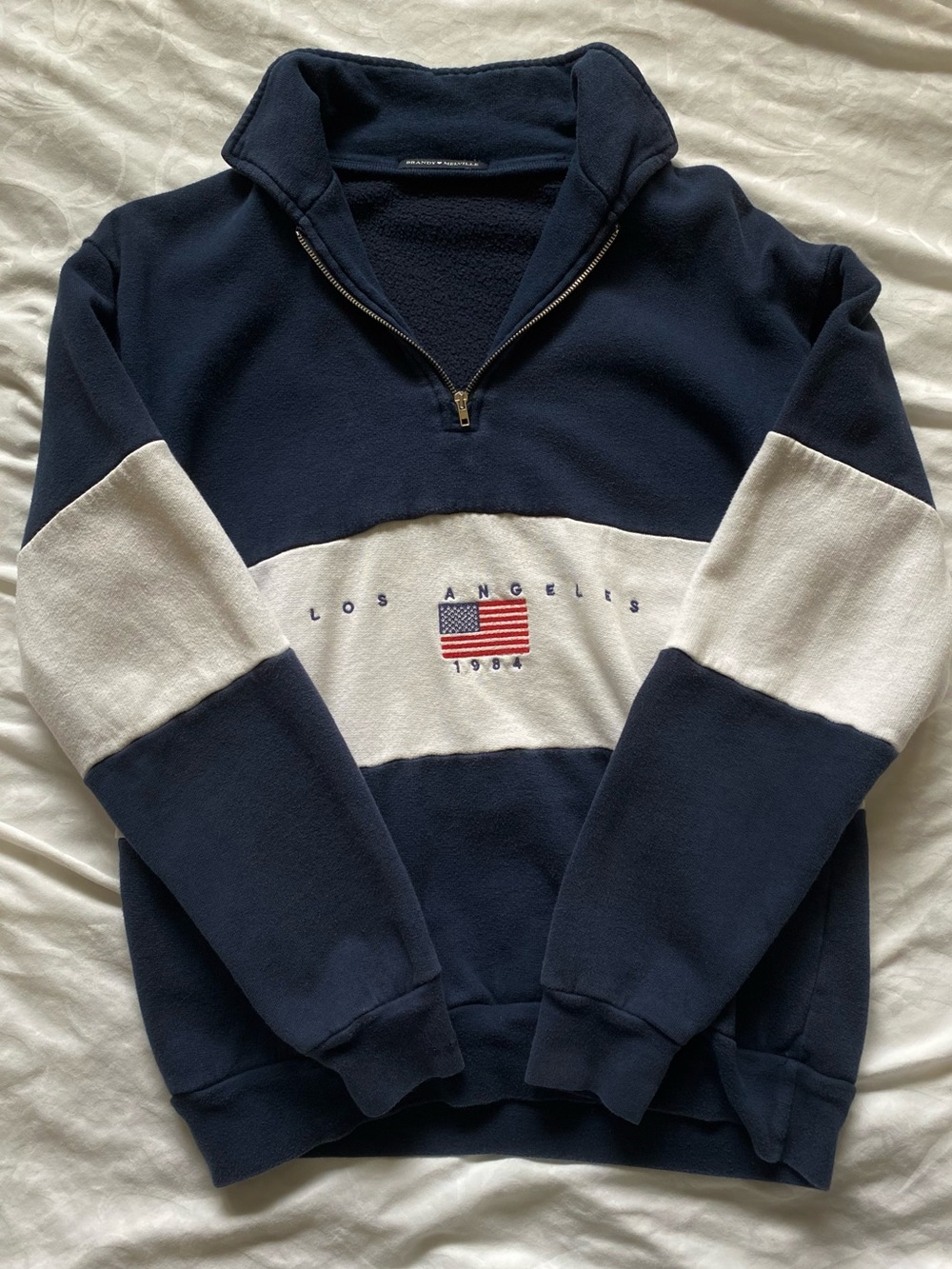 Brandy Melville LA Quarter Zip